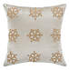 Safavieh Gold Snowflake Decorative Throw Pillow, alternative image