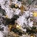 Safavieh 66'' Pre Lit Artificial Frosted Christmas Tree, alternative image