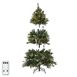 Safavieh 66'' Pre Lit Artificial Christmas Tree with Faux Pine Cones, alternative image