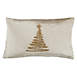 Safavieh Gold Christmas Tree Rectangle Decorative Throw Pillow, alternative image