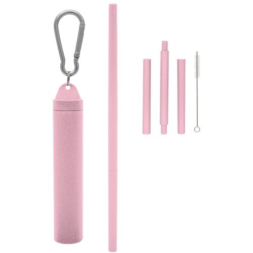 Harvest Reusable Straw Kit with Custom Logo Travel Case