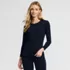 Women's Baselayer Cozy Thermaskin Crewneck Top, alternative image