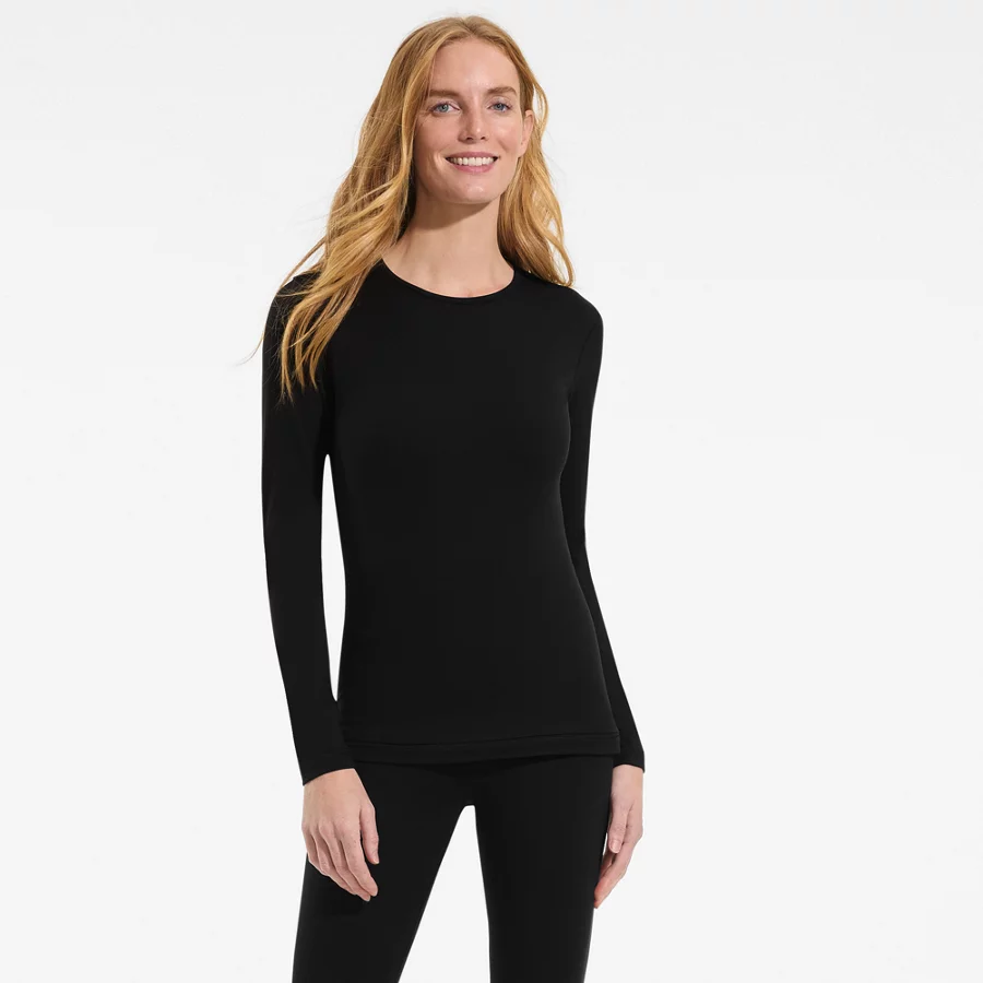 Women's Baselayer Cozy Thermaskin Crewneck Top view 6
