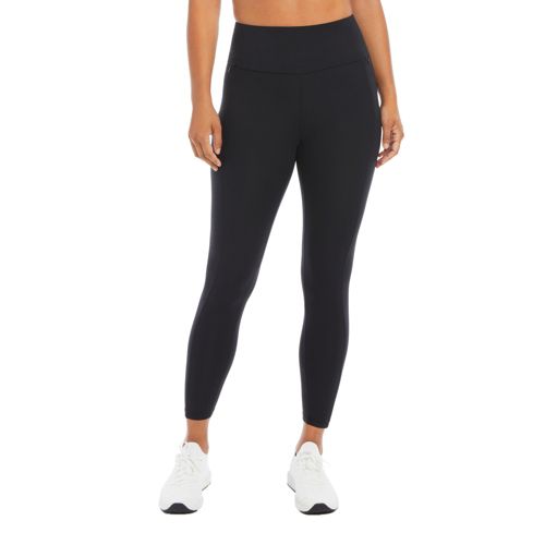 Women's Danskin Now Leggings Large Black Active Cropped Fitted