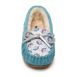 Minnetonka Kids Cassie Unicorn Suede Slippers, alternative image