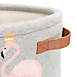 Safavieh Flora Flamingo Kids Cotton Storage Basket, alternative image
