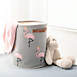 Safavieh Flora Flamingo Kids Cotton Storage Basket, alternative image