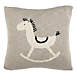 Safavieh Tater Trot Rocking Horse Kids Decorative Throw Pillow, alternative image