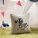 Safavieh Zazu Zebra Kids Decorative Throw Pillow, alternative image