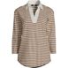 Women's Plus Size 3/4 Sleeve Super T Collared Popover Tunic, Front