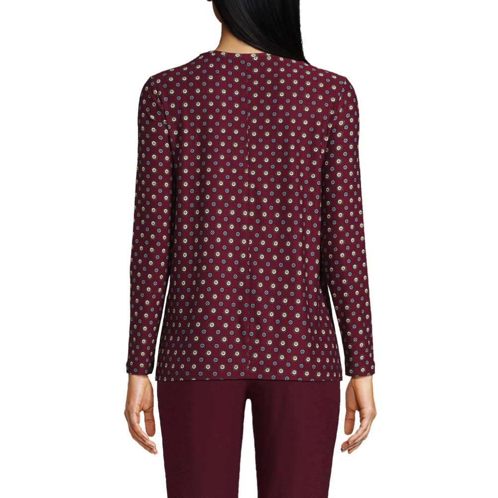 【HI FI FNK】(W) Ara Tencel Longsleeve Women's Core Long-T | Black | On United Kingdom