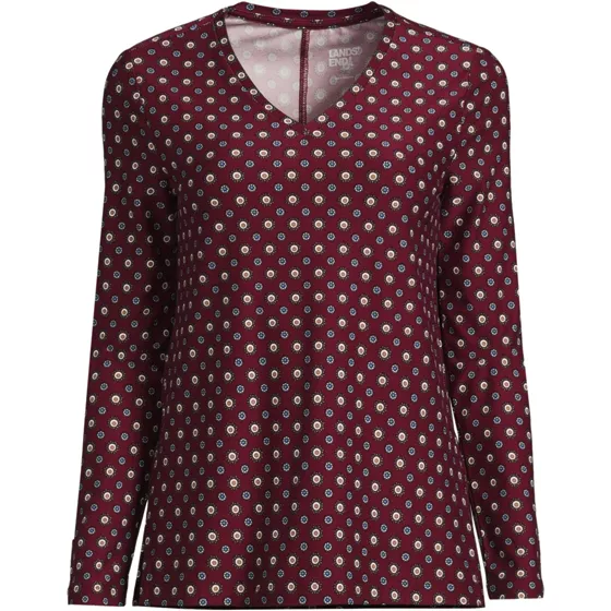 Women's Long Sleeve Performance V-neck Top - primary