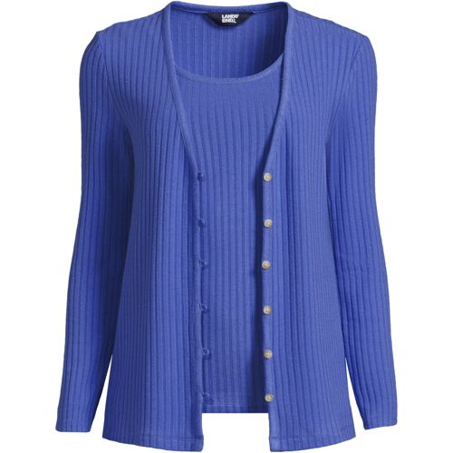 Open Front Cocoon Cardigans Lands' End