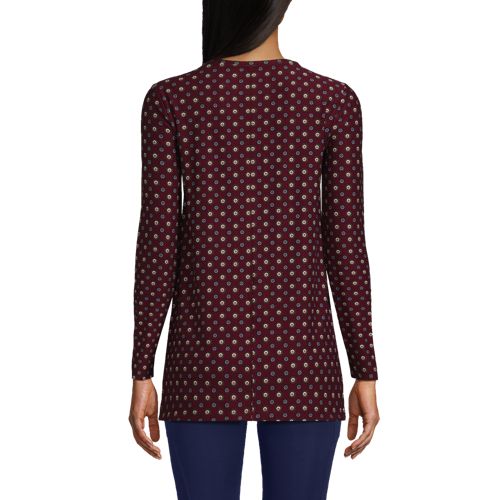 Rich Burgundy Encircle Geo