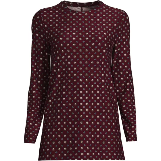Women's Long Sleeve Performance Crew Neck Tunic - primary