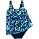 Women's Scoop Neck Swim Dress Swimsuit, alternative image