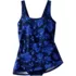 Women's Scoop Neck Mini Swim Dress Swimsuit, alternative image