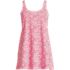 Women's Plus Size Scoop Neck Mini Swim Dress Swimsuit, Front