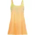 Women's Scoop Neck Mini Swim Dress Swimsuit, Front
