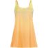 Women's Scoop Neck Mini Swim Dress Swimsuit, Front