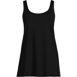 Women's Scoop Neck Mini Swim Dress One Piece Swimsuit, Front