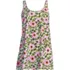 Women's Scoop Neck Mini Swim Dress Swimsuit, Front