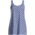 Women's Scoop Neck Mini Swim Dress Swimsuit, Front