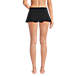 Women's Chlorine Resistant Side Slit Mini Swim Skirt Swim Bottoms, Back