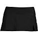 Women's Chlorine Resistant Side Slit Mini Swim Skirt Swim Bottoms, Front