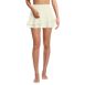 Women's High Waisted Tulip Hem Swim Skort  , Front