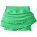 Women's Plus Size High Waisted Tulip Hem Swim Skort  , alternative image