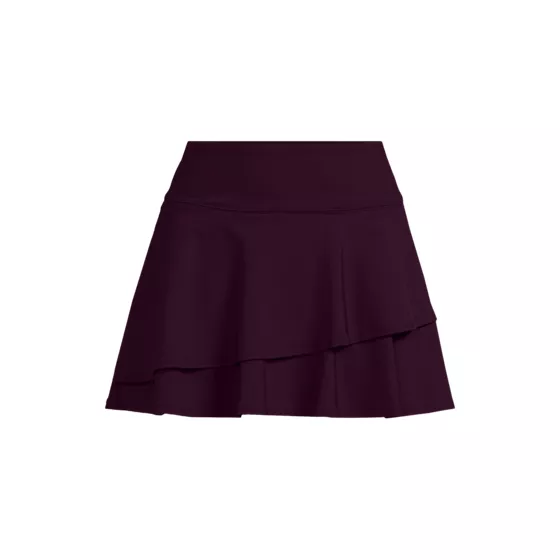 Women's High Waisted Tulip Hem Swim Skort - primary