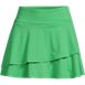 Women's Plus Size High Waisted Tulip Hem Swim Skort  , Front