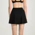 Women's High Waisted Tulip Hem Swim Skort  , Back
