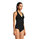 Women's Chlorine Resistant V-neck Halter Tankini Swimsuit Top, alternative image