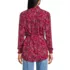 Women's Rayon Tie Waist Shirt, Back