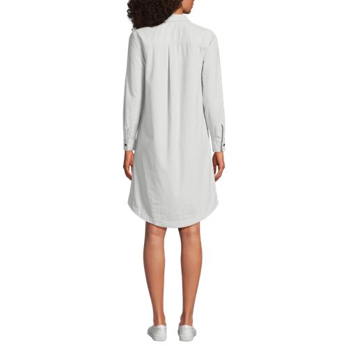 Women's Pinwale Cord Button Front Dress - image 2