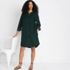 Women's Pinwale Cord Button Front Dress, alternative image