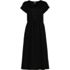 Women's TENCEL™ Fiber V-Neck Midi Dress, Front