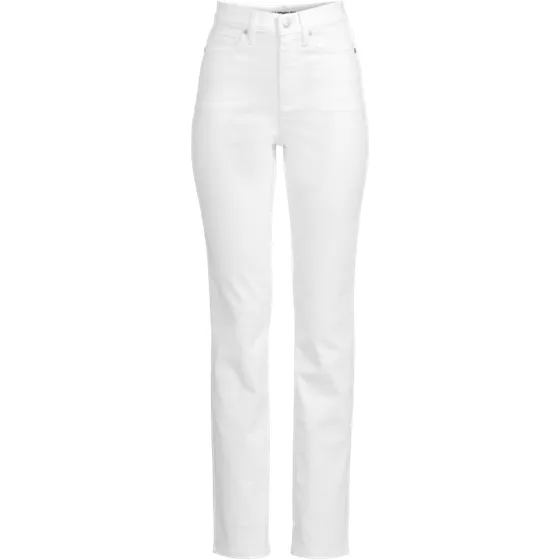 Women's Plus Size High Rise Straight Leg Jeans - primary