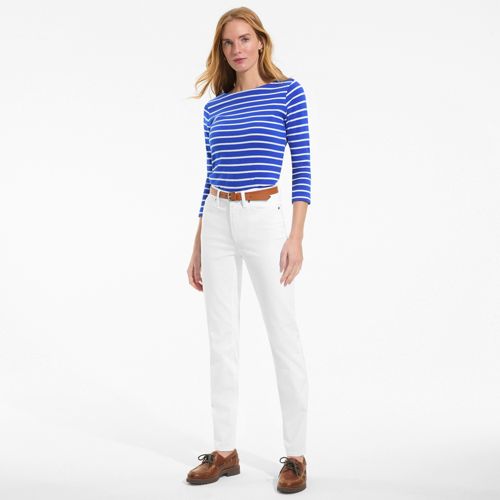 Women's High Rise Straight Leg Jeans