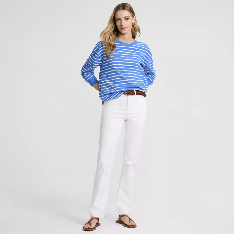 Women's High Rise Straight Leg Jeans, alternative image