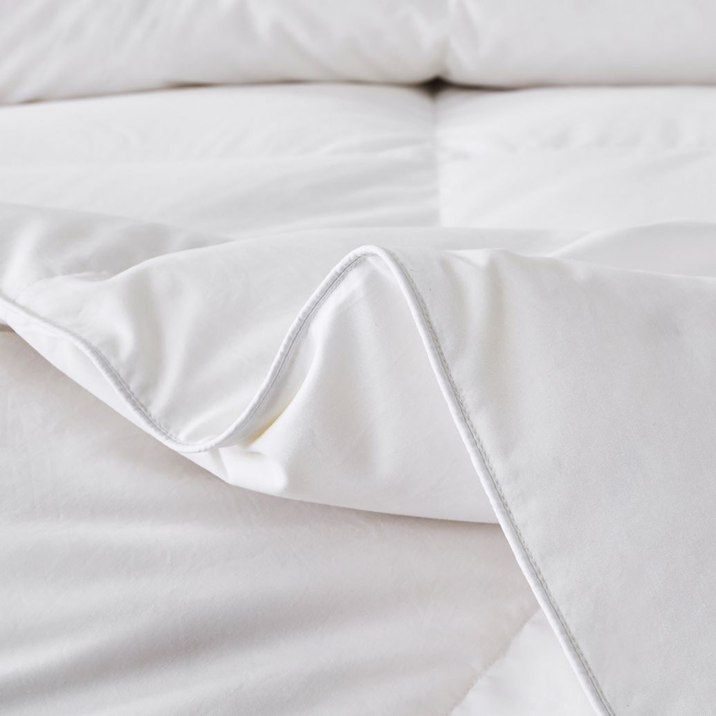 Serta All Seasons Cotton Blend European Down Comforter