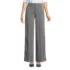 Women's Ponte Pintuck Wide Leg Pants, Front
