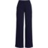 Women's Ponte Pintuck Wide Leg Pants, Front