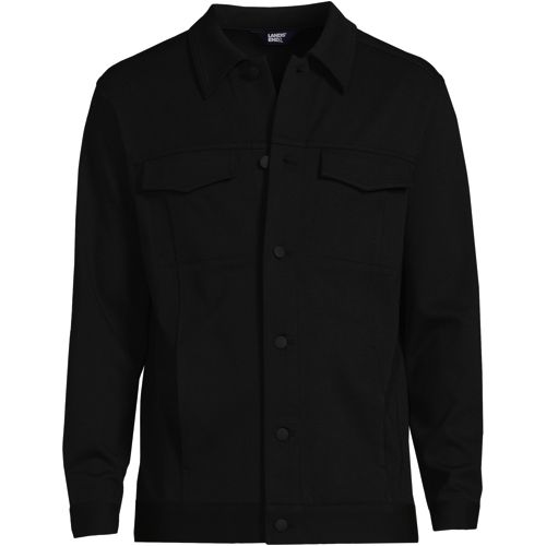 Men's Ponte Shirt Jacket