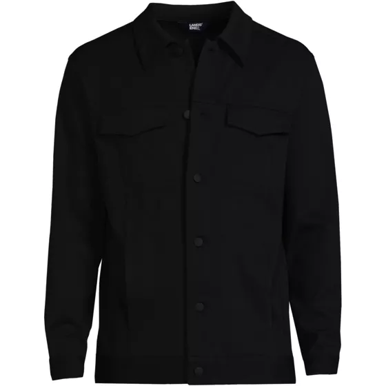 Men's Ponte Shirt Jacket - primary