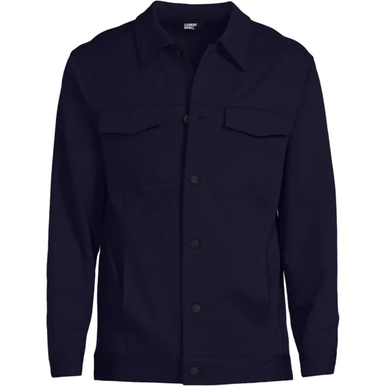 Men's Ponte Shirt Jacket - primary