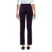 Women's Velvet High Rise Pintuck Pencil Ankle Pants, Back