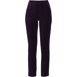 Women's Plus Size Velvet High Rise Pintuck Pencil Ankle Pants, Front